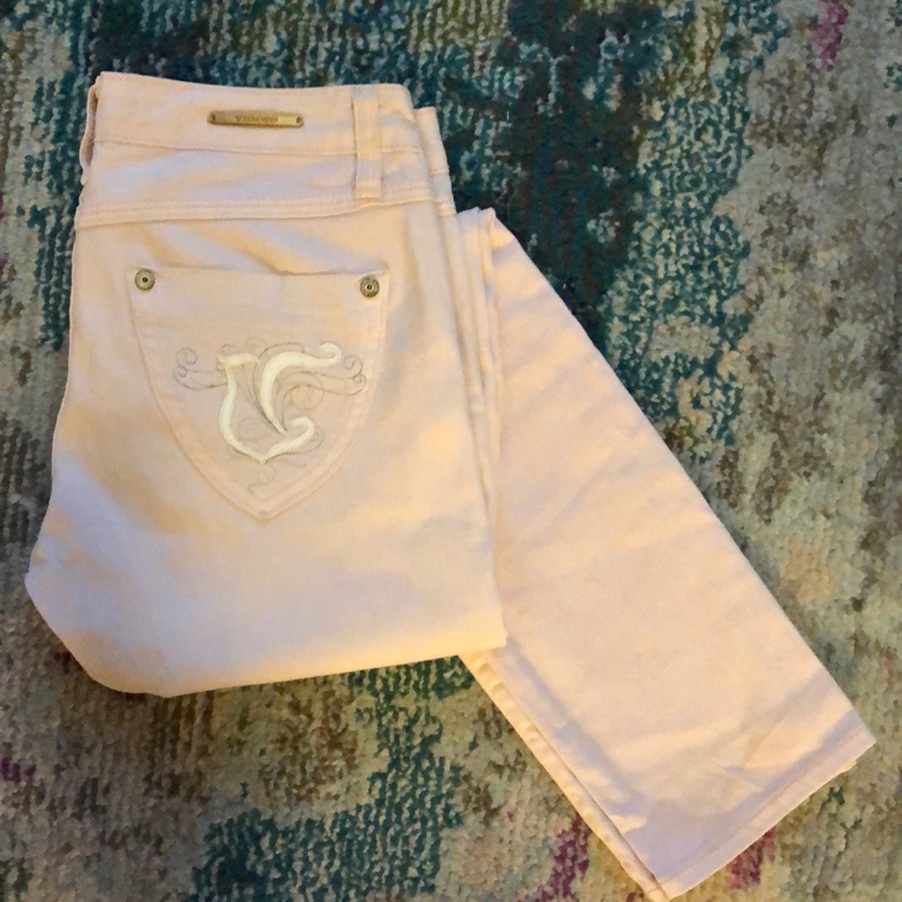 Vigoss Jeans Pale Pink. Perfect Neutral w/ a twist